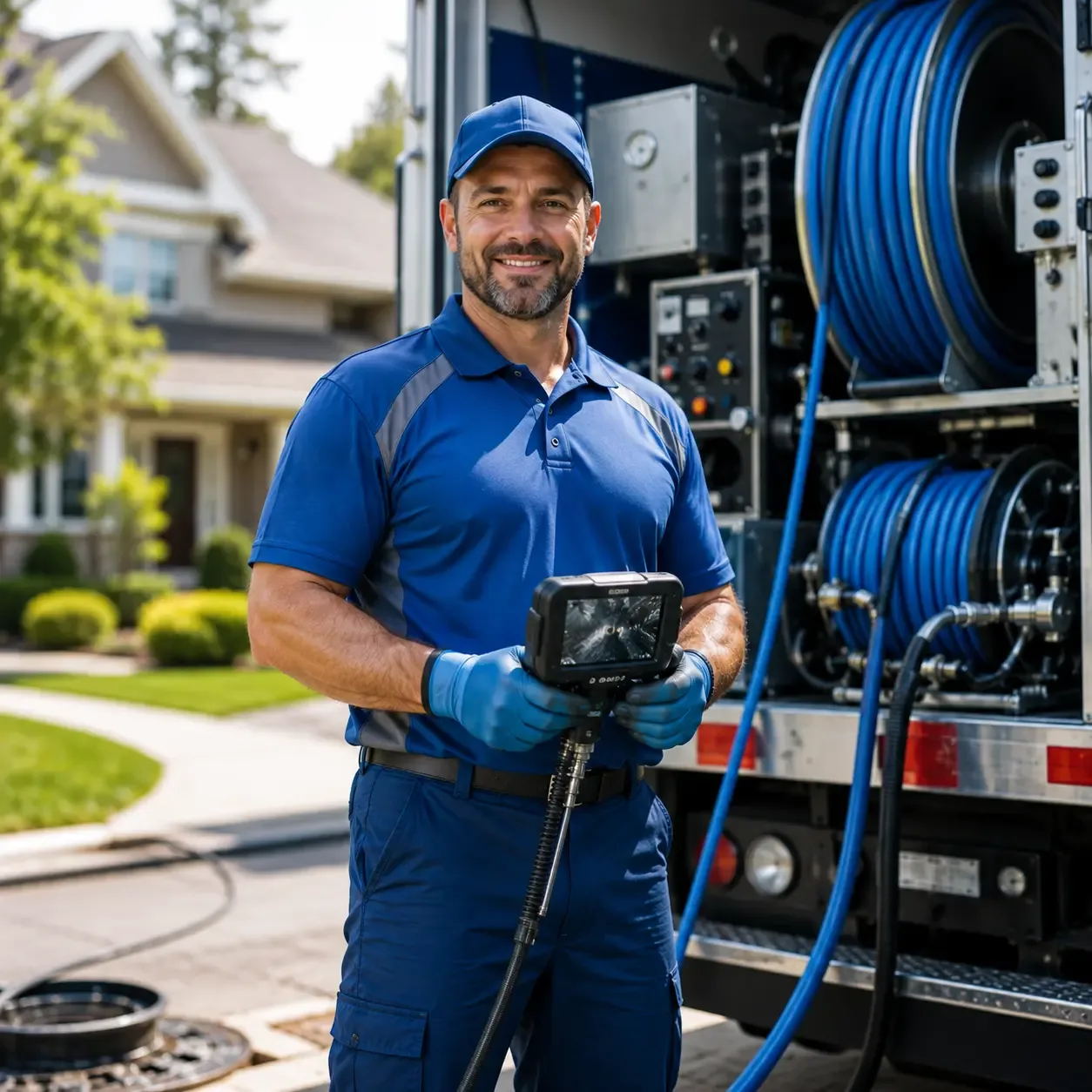 Local outdoor drain cleaning specialists in Windsor Locks, CT